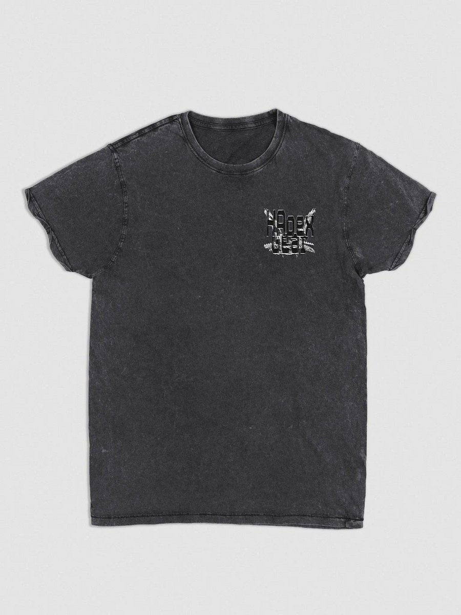 Denim T-Shirt - Embroidered - Black HApex Gear Black Logo product image (1)