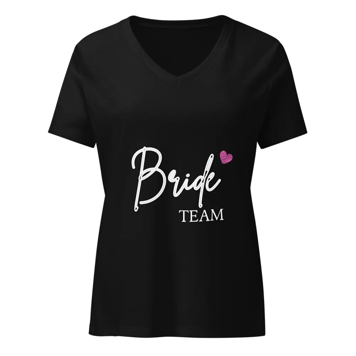 Bride Team V-Neck Tee product image (1)