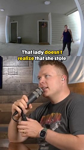 I'm gonna catch this lady... #thief #ringdoorbell #amazon #delivery #podcast