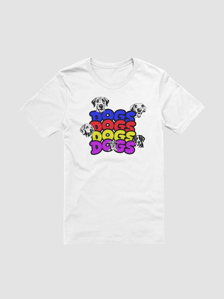 Vibrant Dog Faces Unisex T-Shirt product image (41)