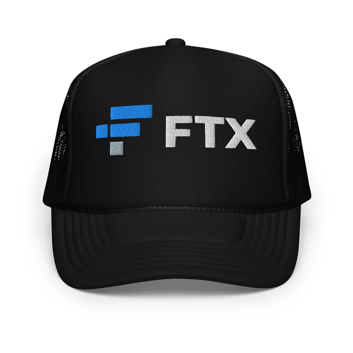 Ftx Risk Management - Crypto Embroidered Trucker Cap Hat product image (1)