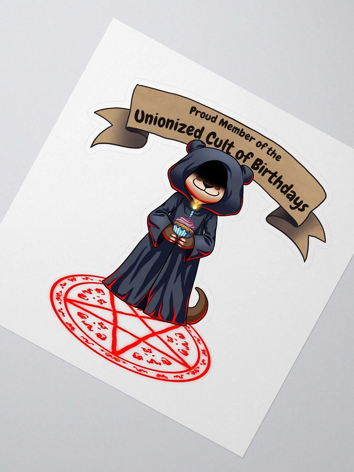 FG Birthday Cult Sticker product image (2)