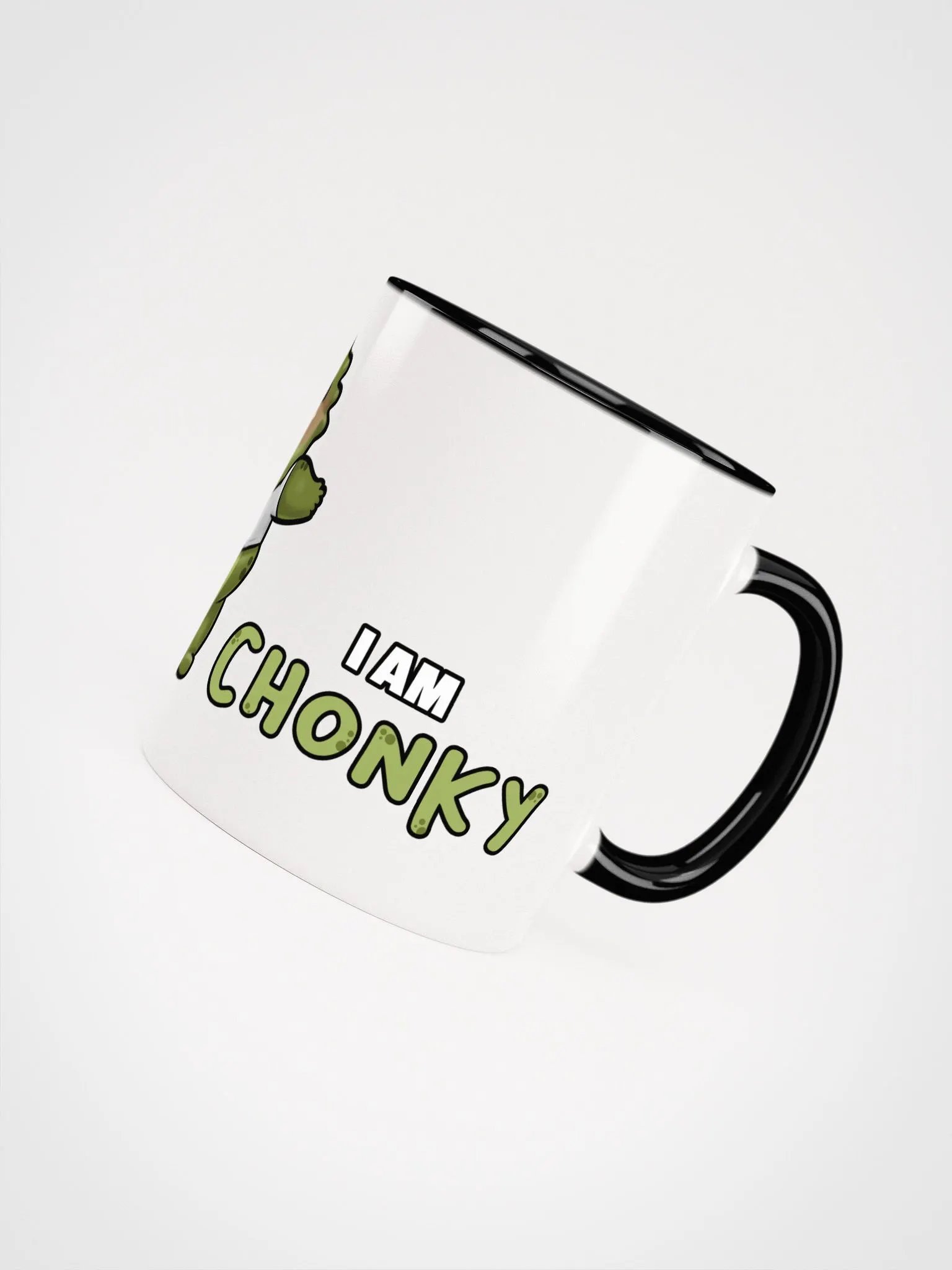 I am CHONKY - Mug Two Colors product image (4)