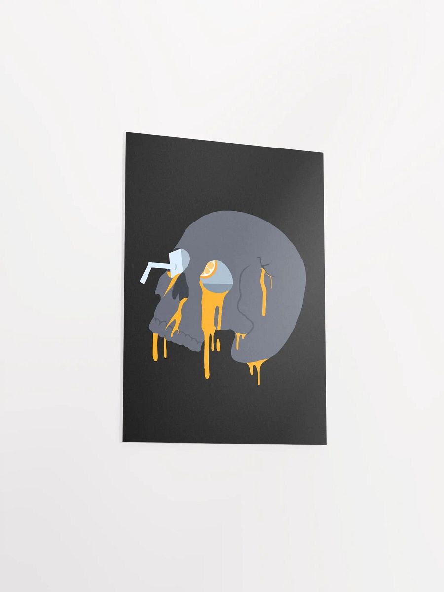 Citrus Skull Matte Poster Print product image (3)