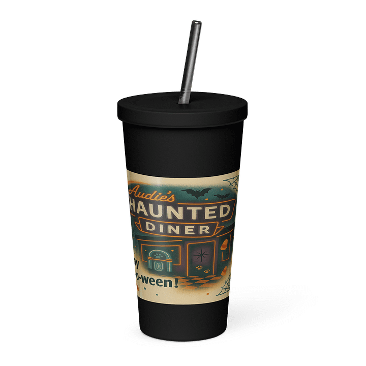 “Sippin’ Spooky” Tumbler – Audie’s Haunted Diner Collector Tumbler product image (1)