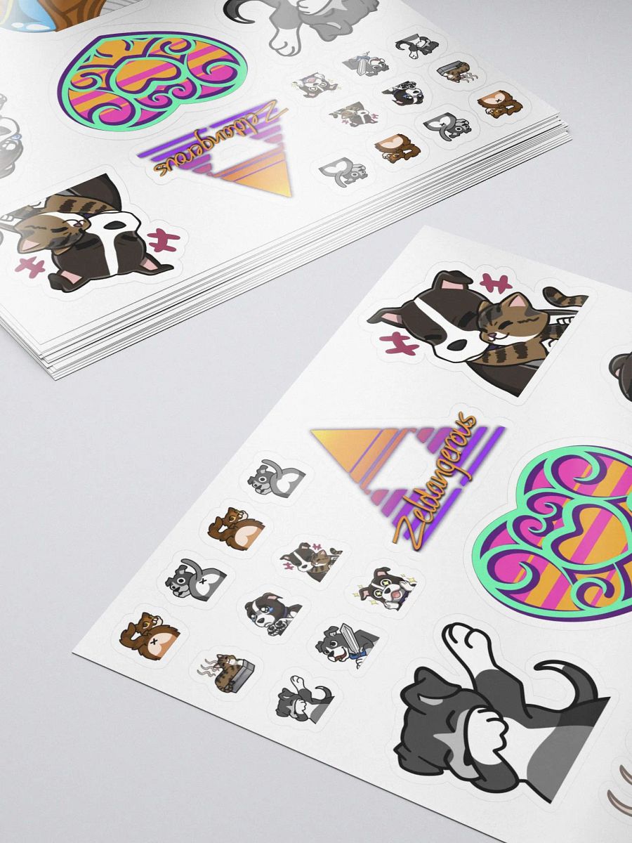 Pet Emotes Sticker Sheet product image (5)