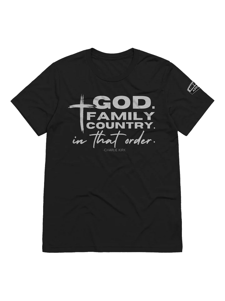 God. Family. Country. C.K. - Tee product image (1)
