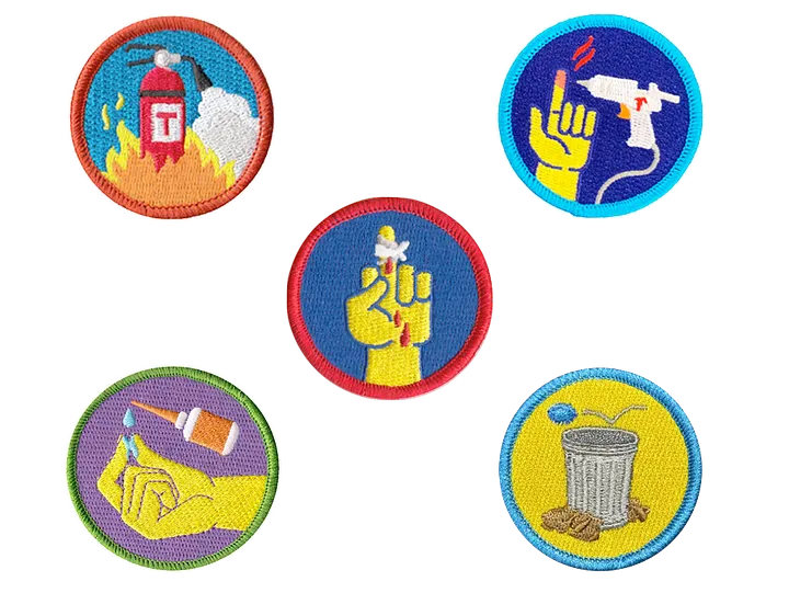 Sh*t Happens (de)Merit Badge Bundle product image (1)