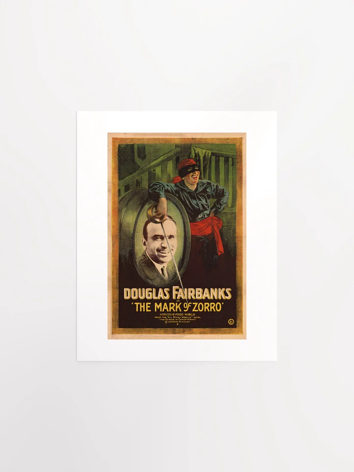 The Mark of Zorro (1918) Poster - Print product image (1)