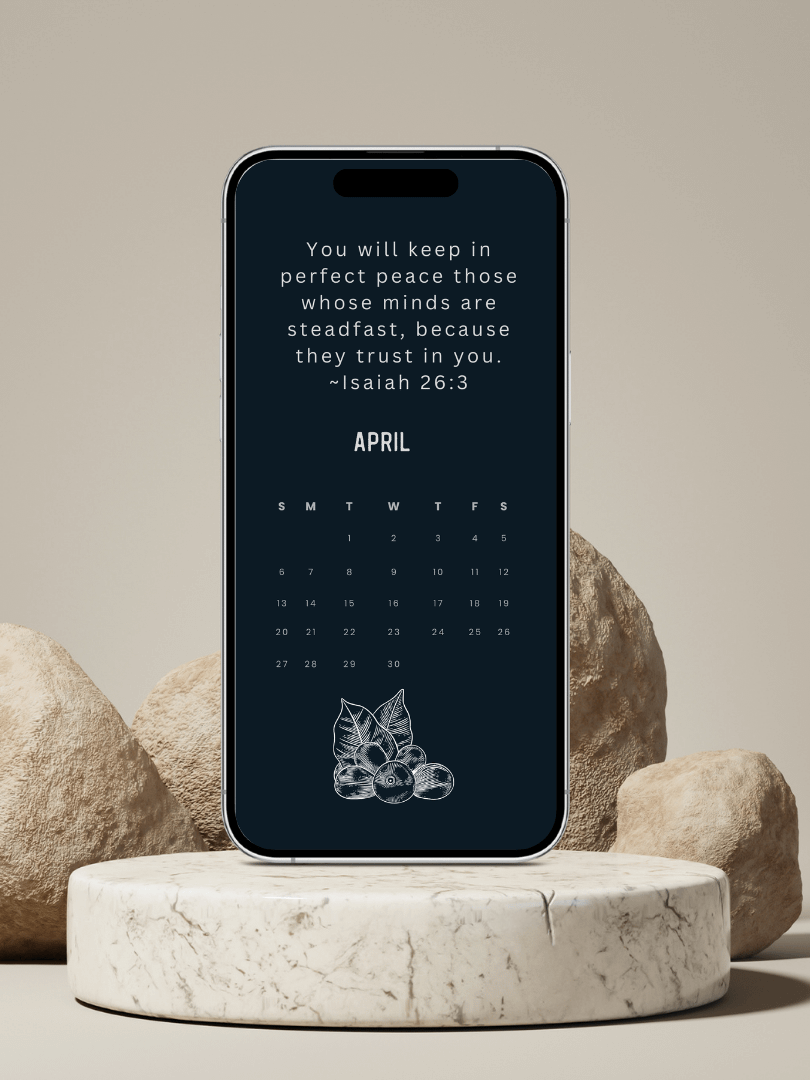 Verses of Peace 2025 Phone Calendar product image (3)