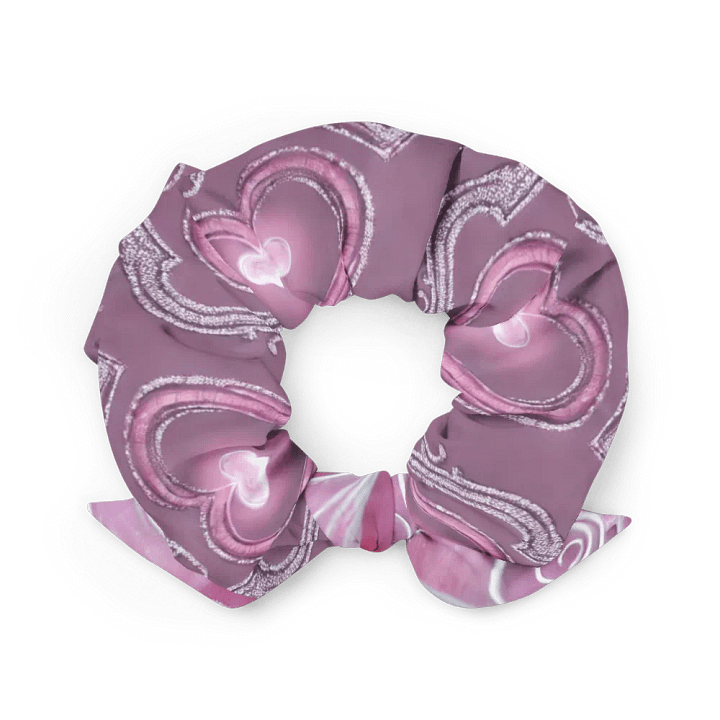 Heartfelt Elegance All-Over Print Scrunchie product image (2)