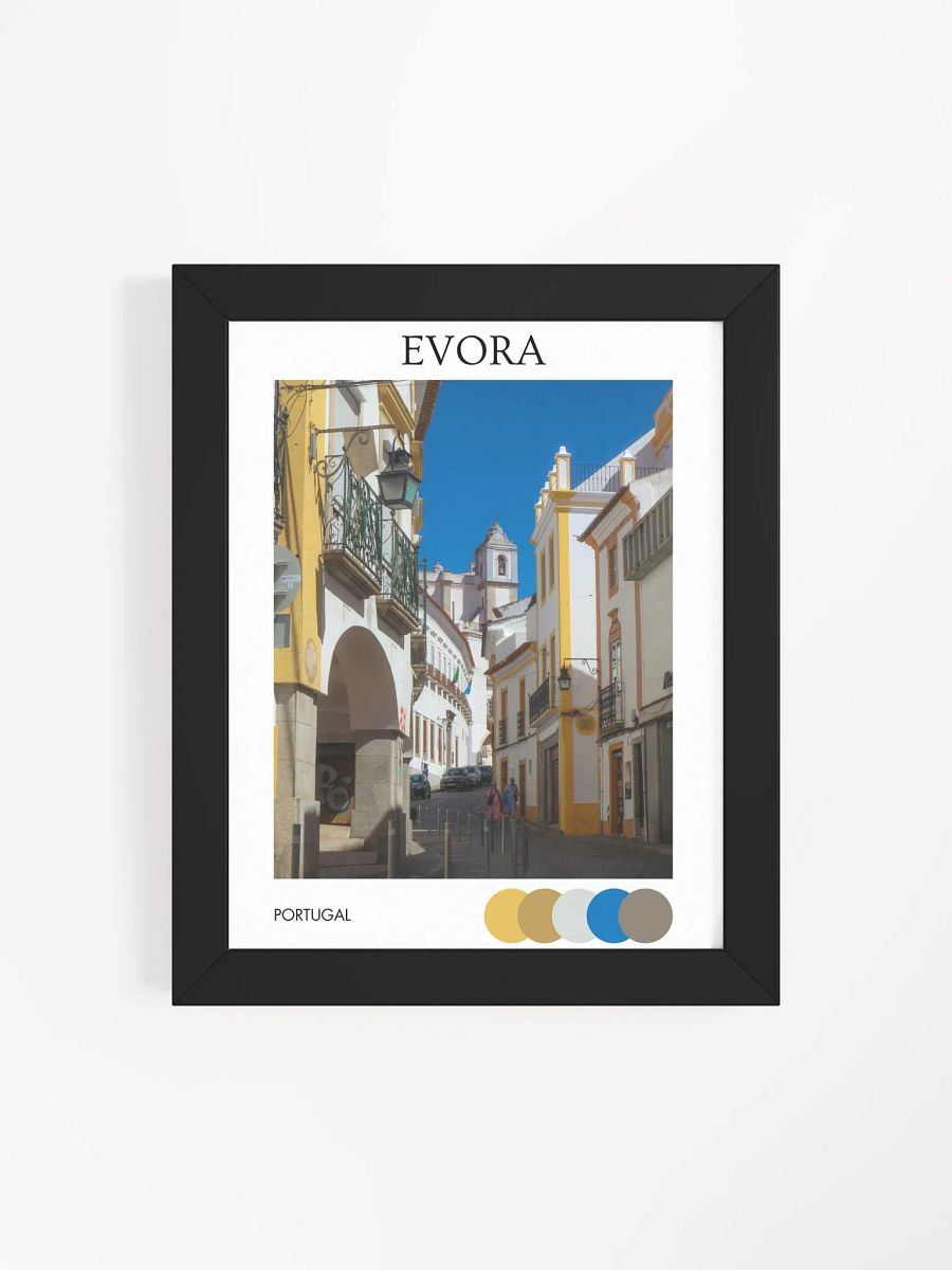 Streets of Evora - Framed product image (4)