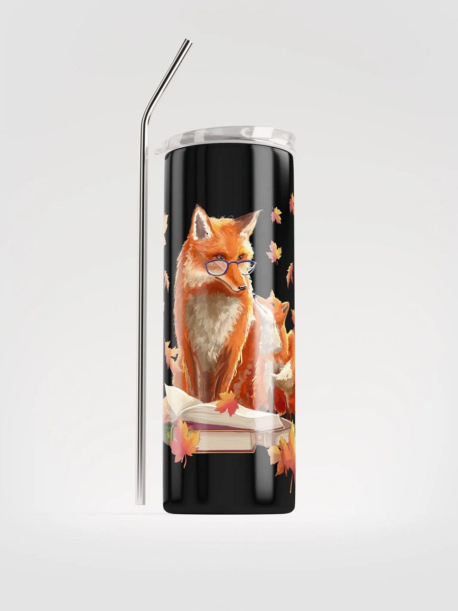 Fall Fox Family Cup with Straw product image (2)