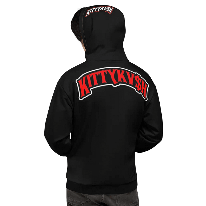 OG KITTY KV$H BLACK HOODIE product image (1)