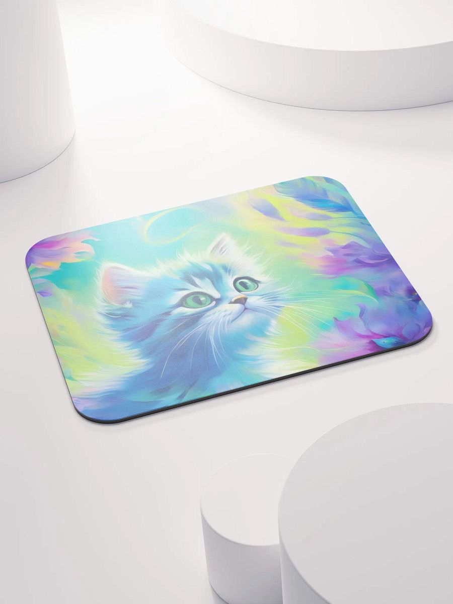 Colorful Kitty Vibes Mouse Pad product image (5)