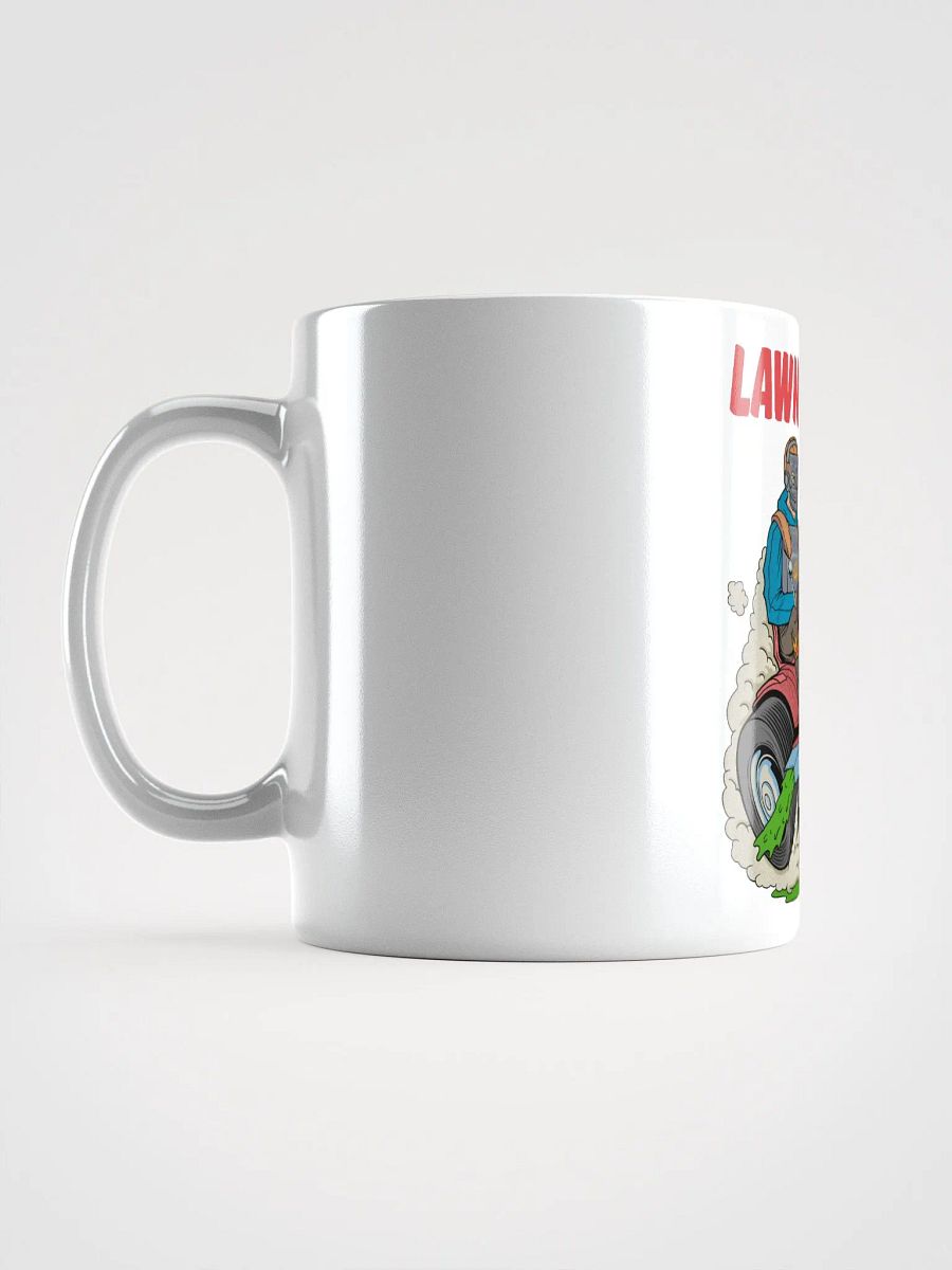 Lawnmower Mic | Glossy White Mug product image (6)