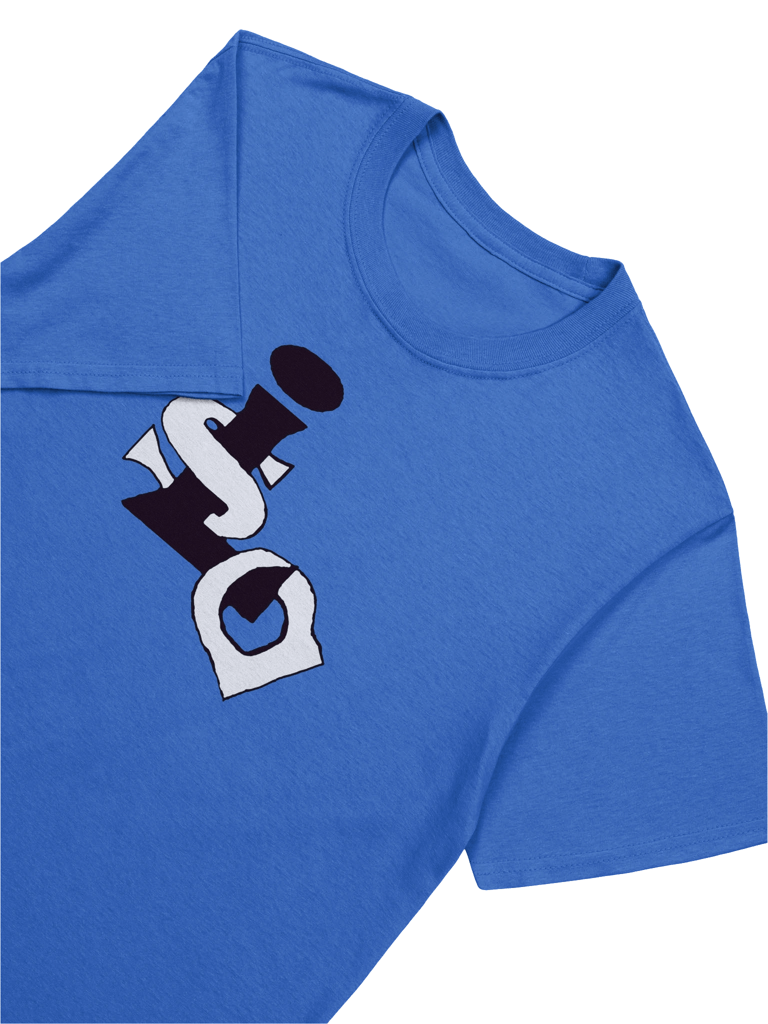 isLa Unisex Round Neck Tee - Blue product image (7)