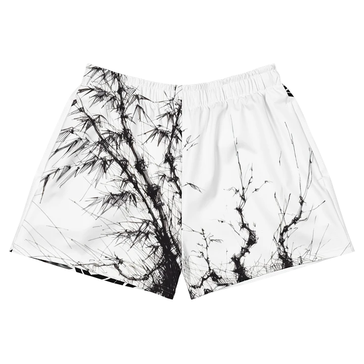 Bamboo Print Unisex Athletic Shorts product image (1)