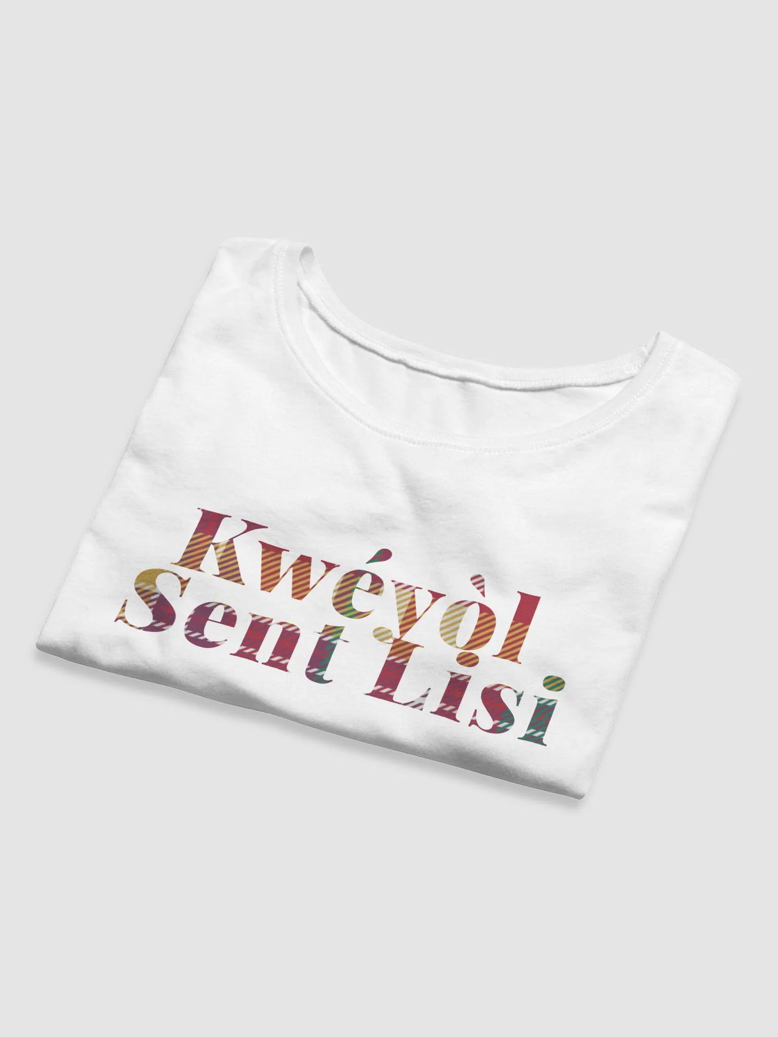 Kwéyòl Sent Lisi Crop Tee product image (9)