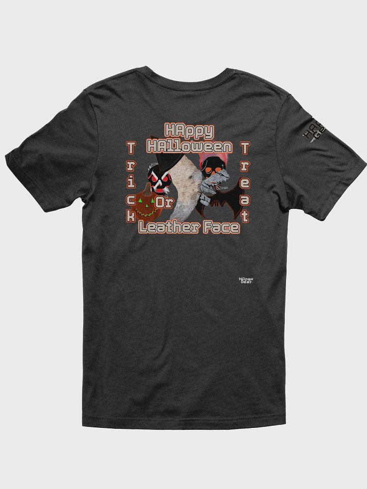 Supersoft T-Shirt - HAppy HAlloween - Sick Leather Face product image (12)