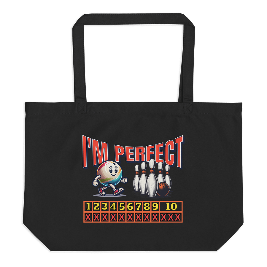 Im Perfect Bowling Strike Eco Tote product image (1)