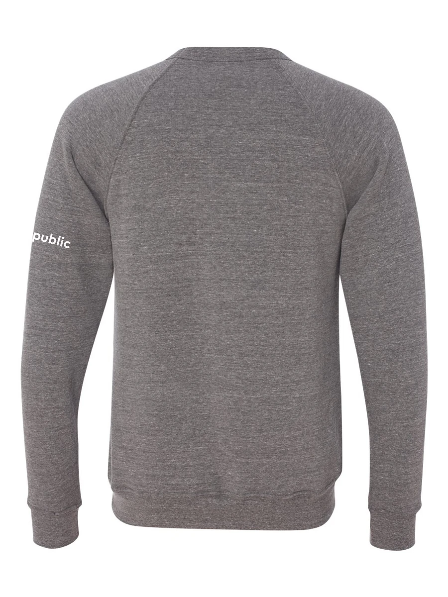 Republic Fleece Raglan Sweatshirt Grey Triblend product image (2)