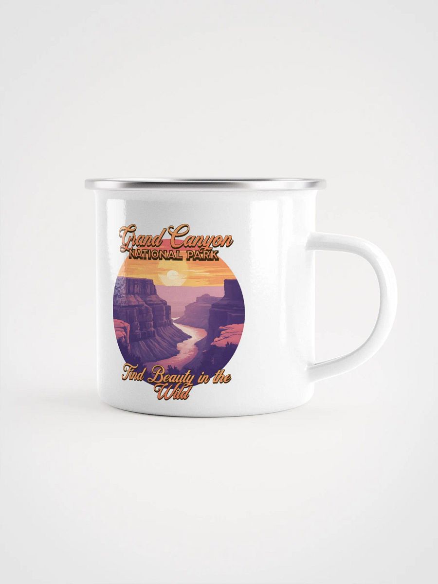 Grand Canyon National Park, Wild Beauty Enamel Mug product image (1)