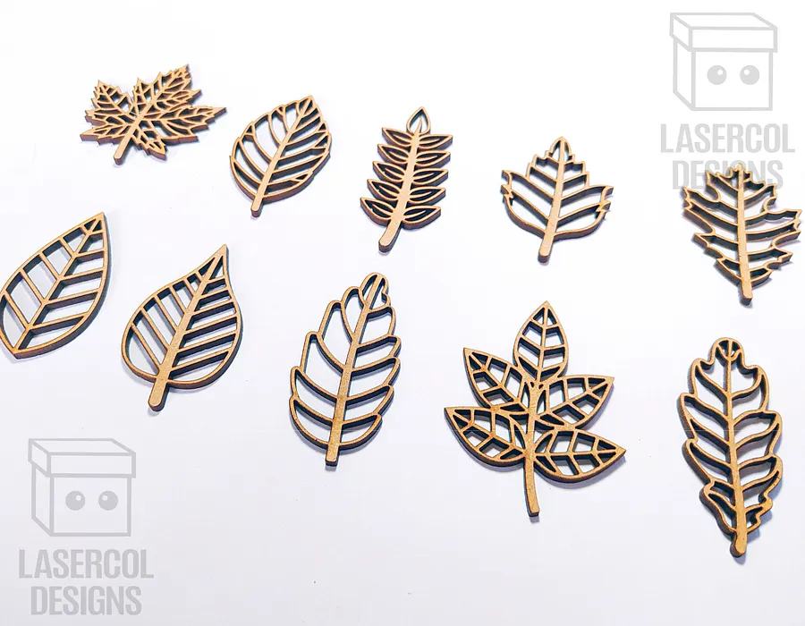 Leaves Cut Outs - Laser Cut Files product image (8)