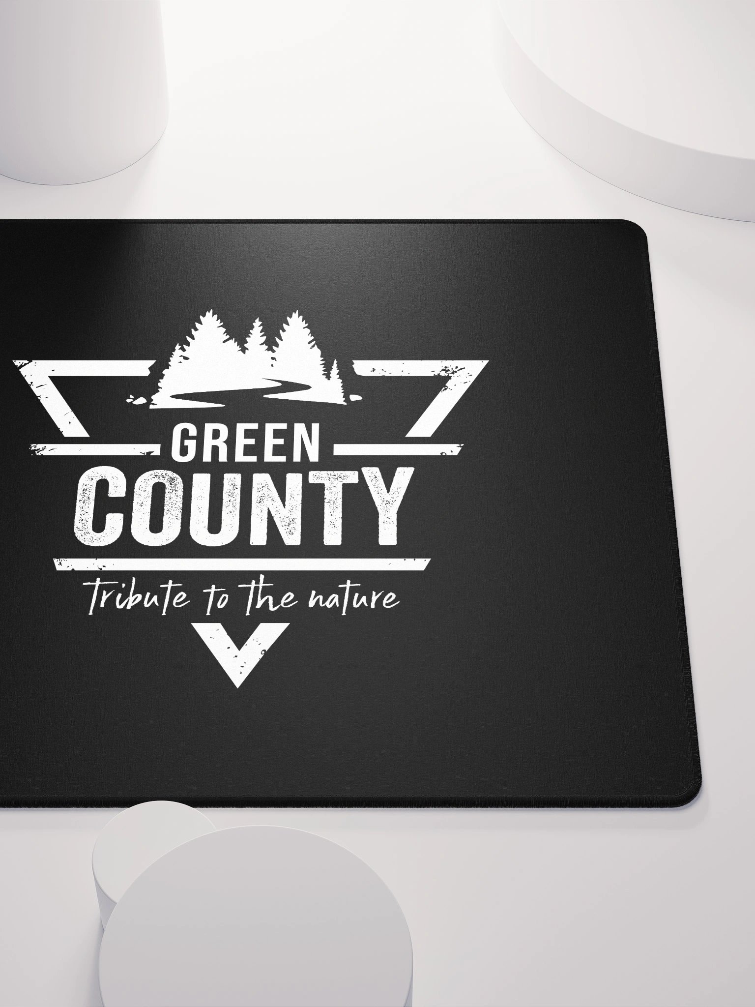 Gamer Mouse Pad Black/White product image (5)