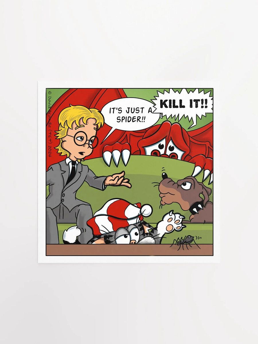 Just a Spider - Resident Dragon Poster product image (2)