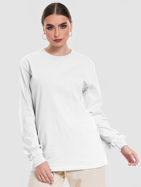 Photo showing Gildan Ultra Cotton Long Sleeve T-Shirt