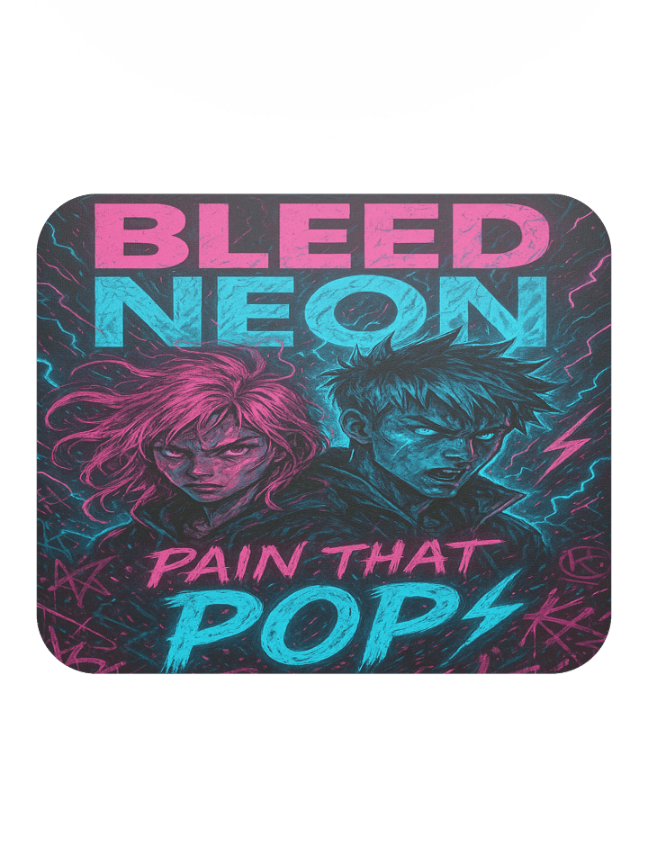 Bleed Neon Mouse Pad product image (2)