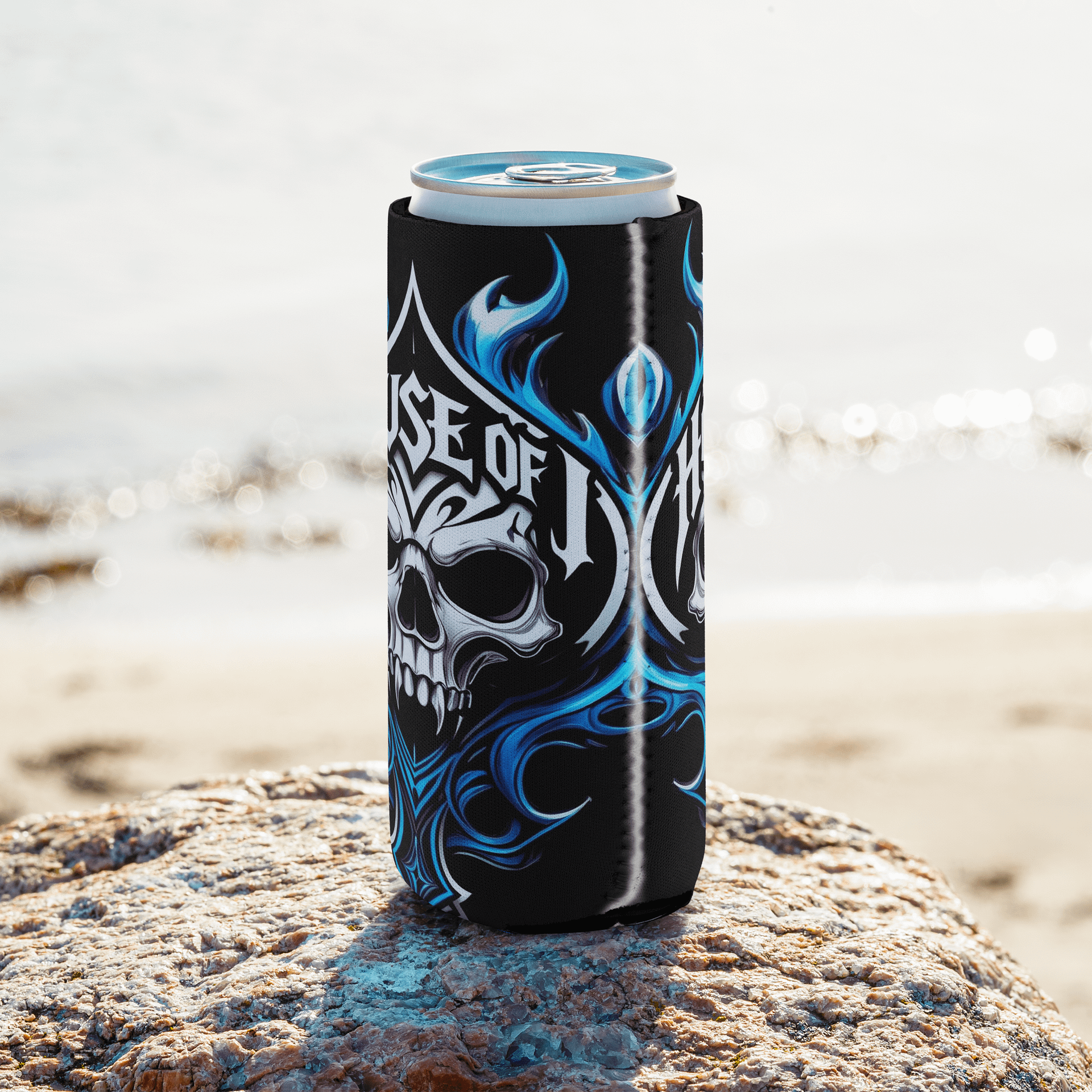 House of J Logo Can Cooler product image (17)