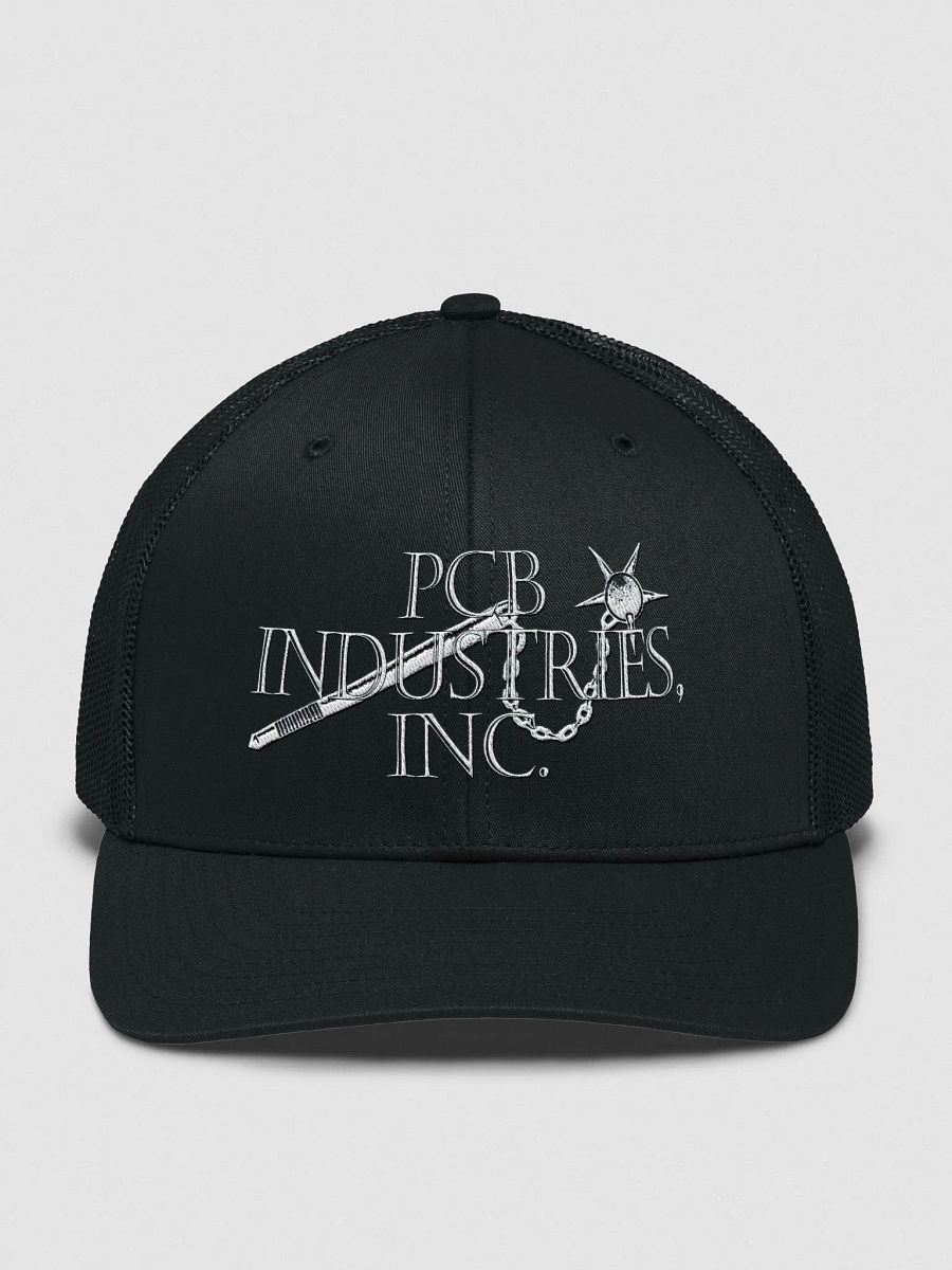 'pcb industries, inc' flail logo trucker hat product image (4)