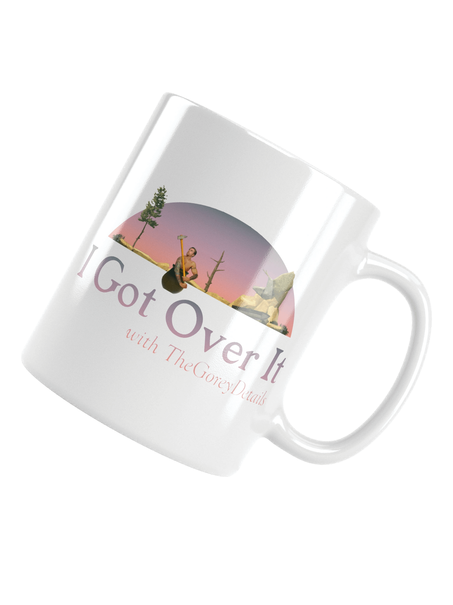 I Got Over It - White Glossy Mug product image (14)