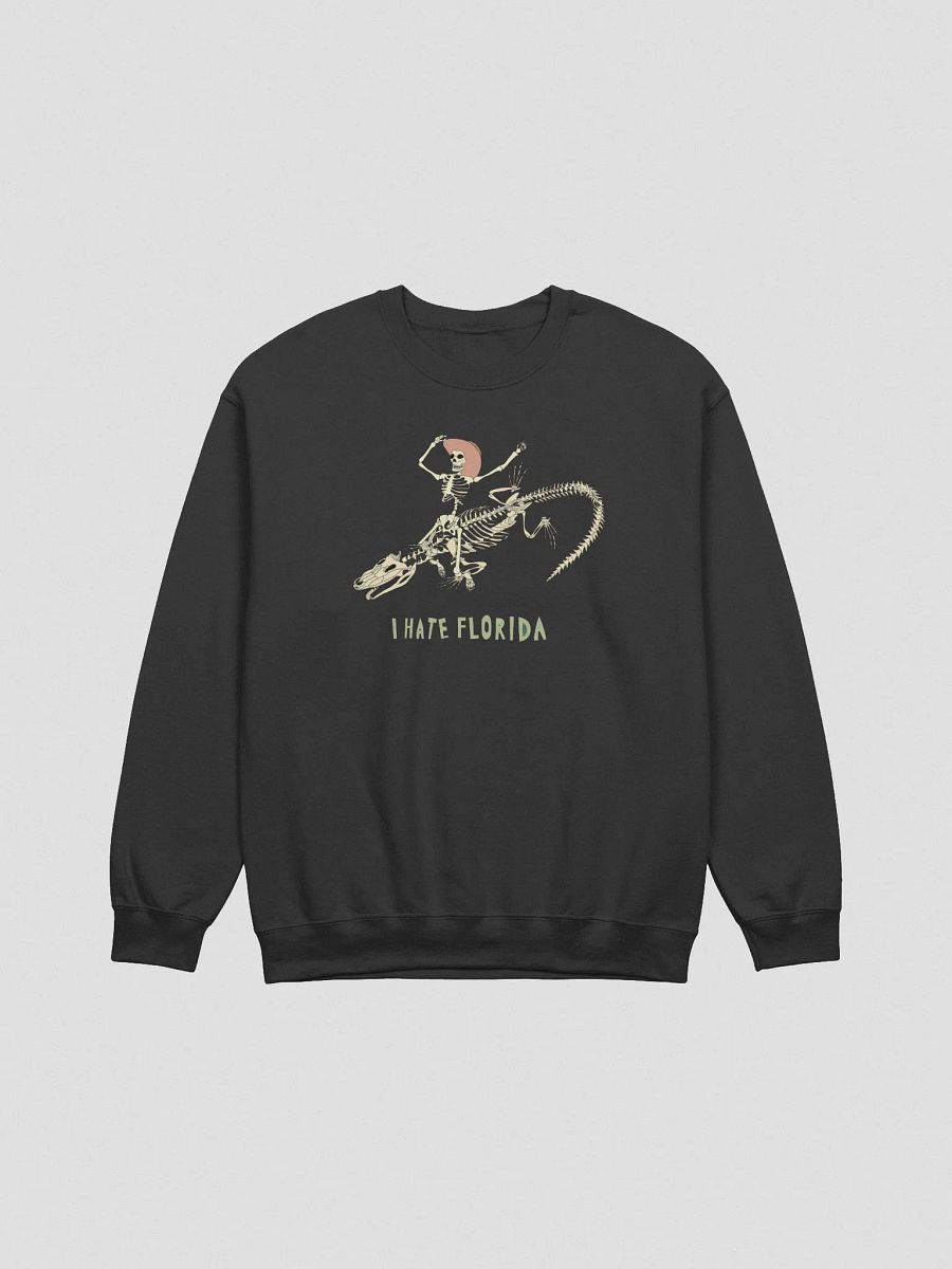 I Hate Florida Black Crewneck product image (1)