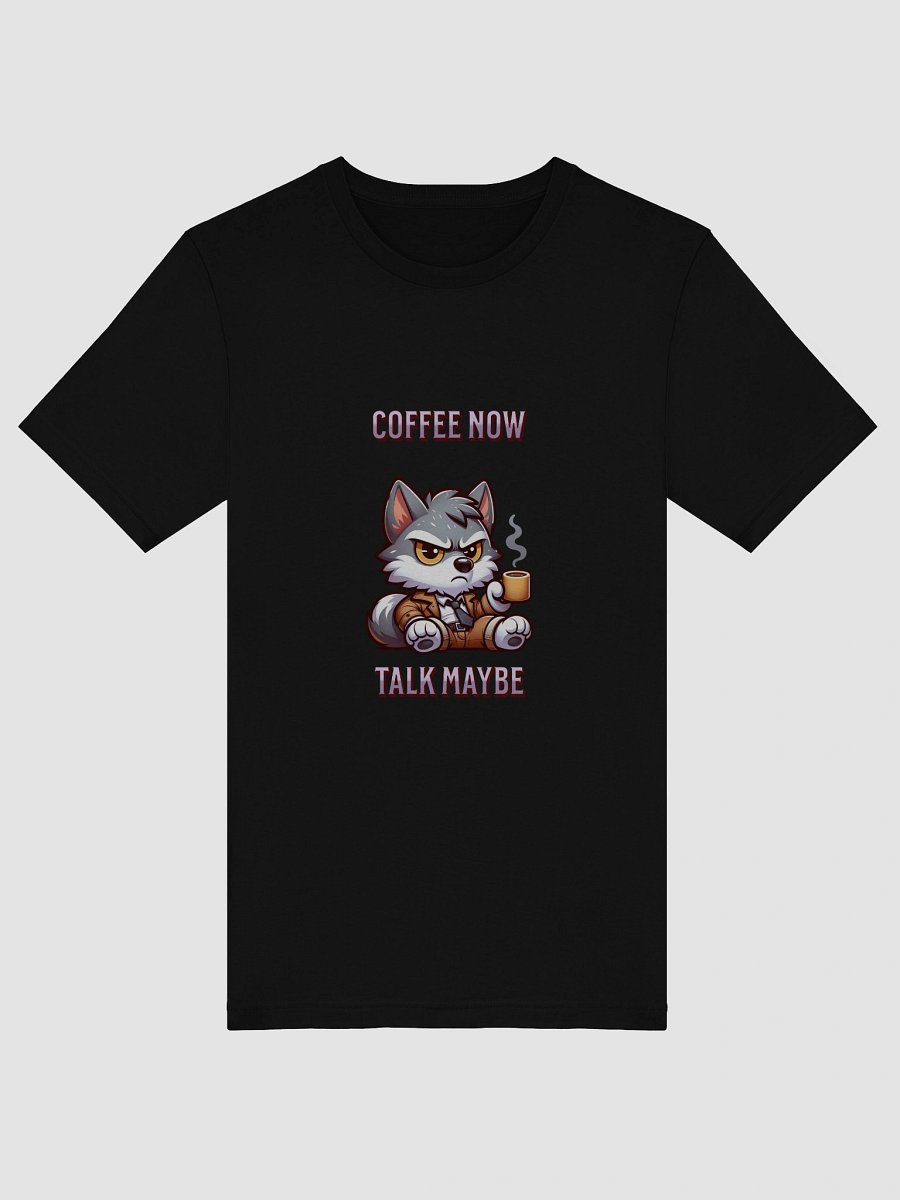 GRUMPY GREY WOLF COFFEE NOW TALK MAYBE product image (30)