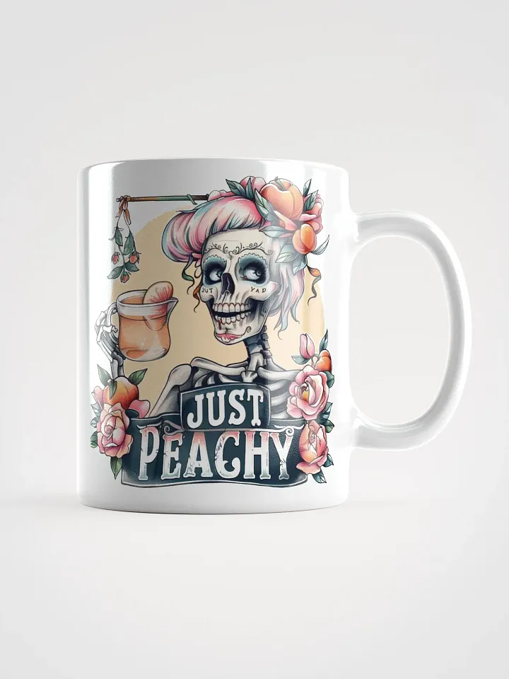 Just Peachy Skeleton Mug product image (1)