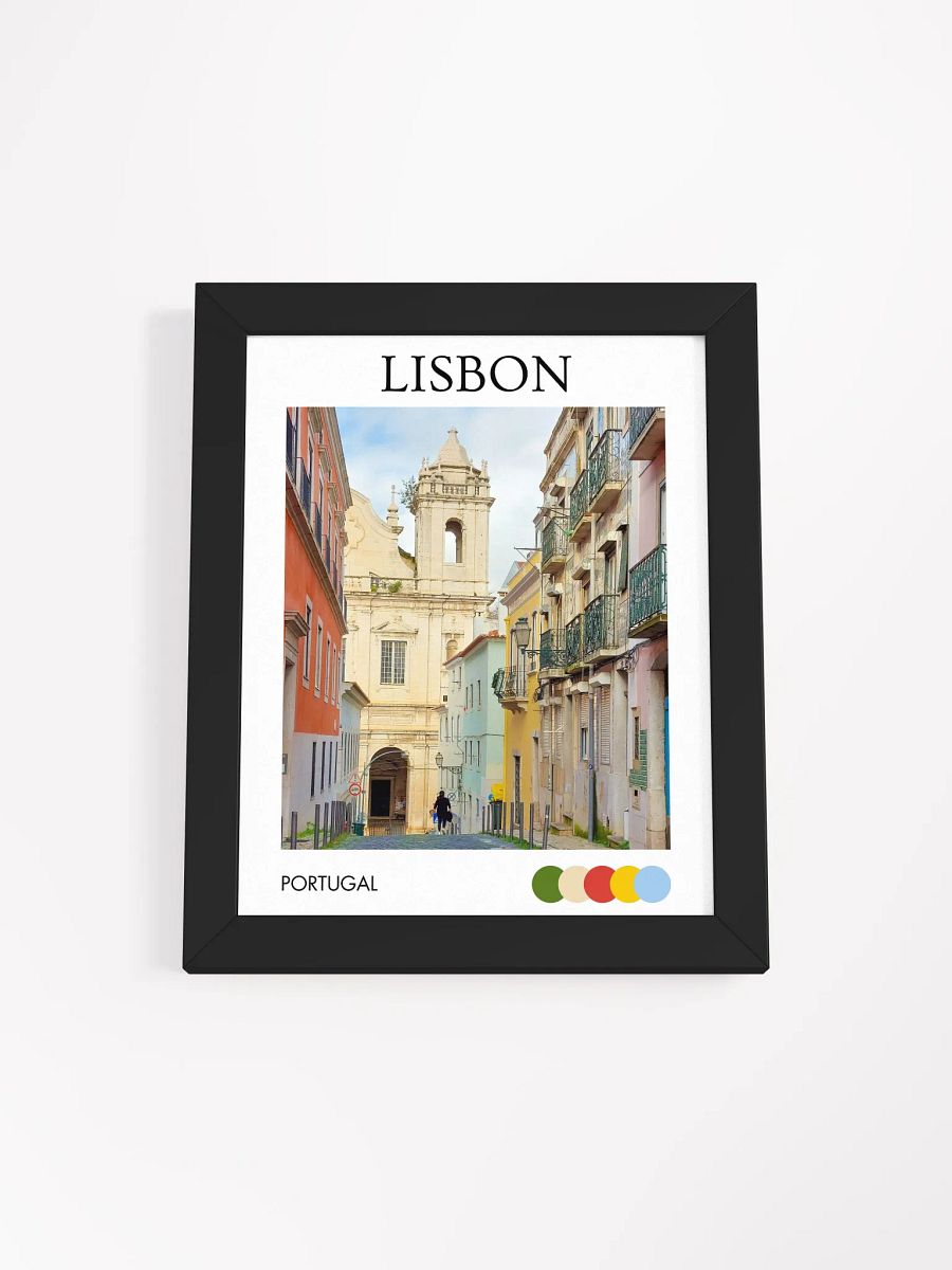Streets of Lisbon II - Framed product image (1)