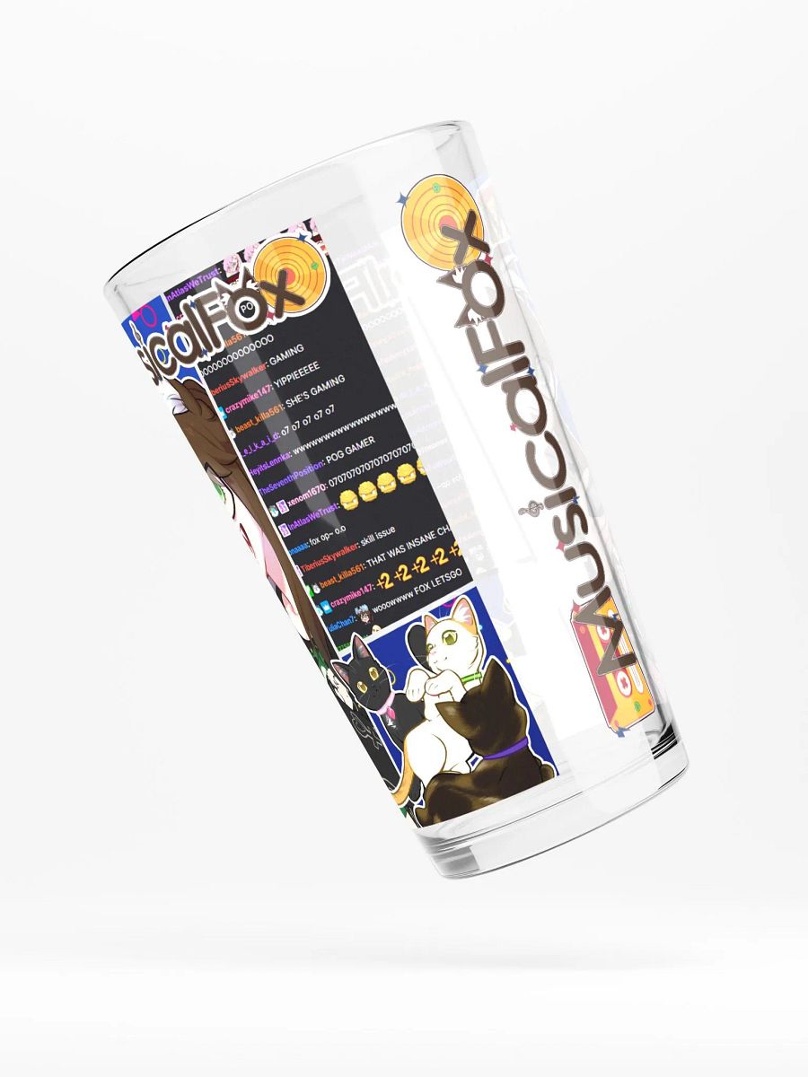 4 Year Streamversary Pint glass product image (4)