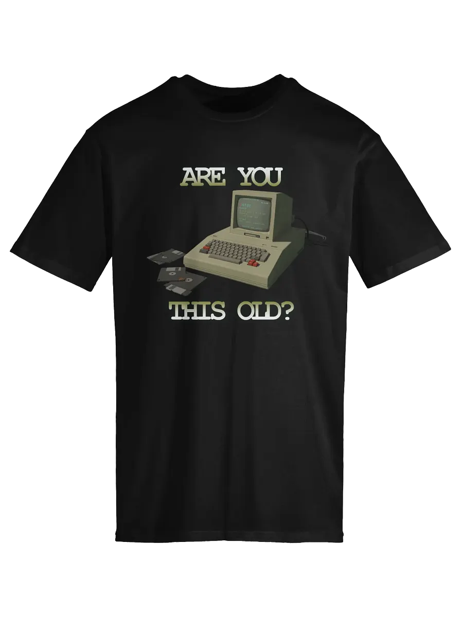 Retro-Tech Nostalgia Unisex Tee product image (22)