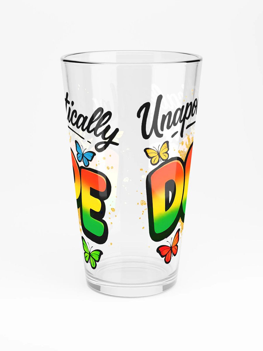 Dope Butterfly Shaker Pint Glass product image (3)