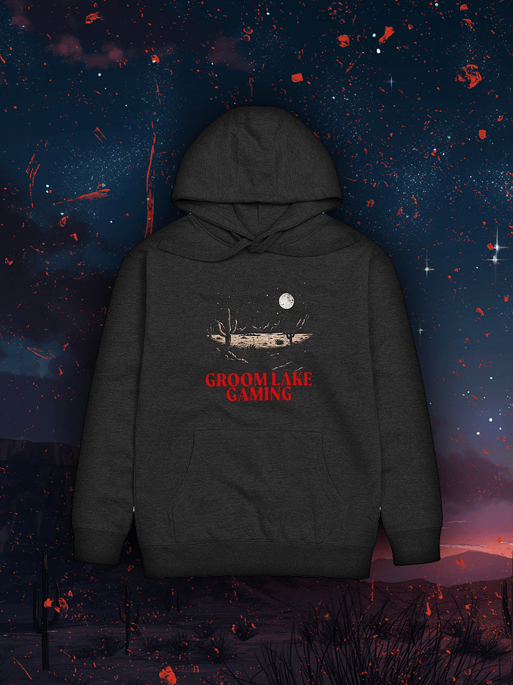 Groom Lake Gaming Scenery Unisex Hoodie product image (1)