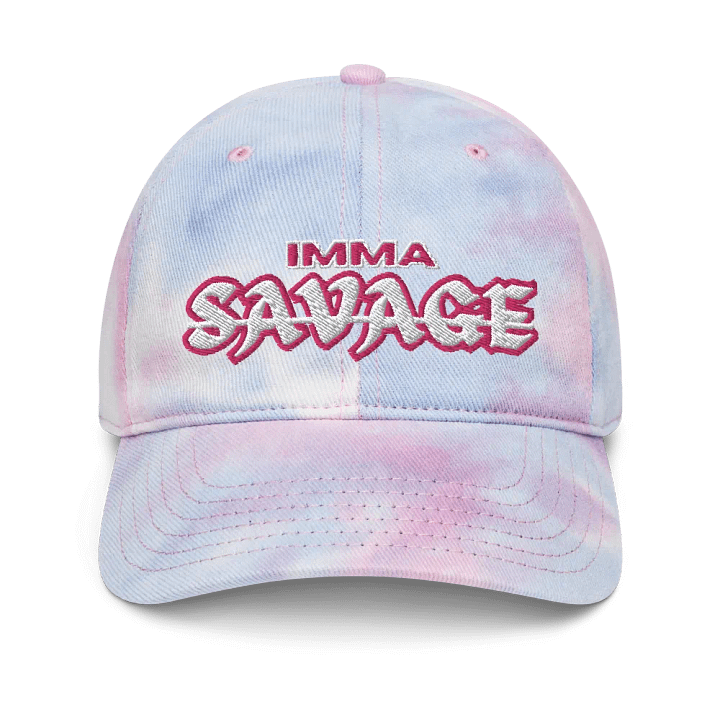 Imma Savage Demin Hat - PINK product image (1)