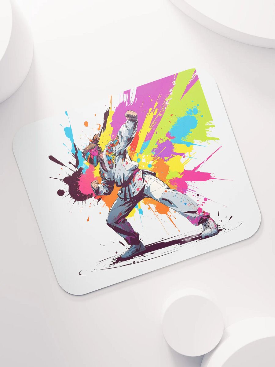 Classic Mouse Pad ( D_0144_Color Kick Taekwondo Boy of the Streets ) product image (7)