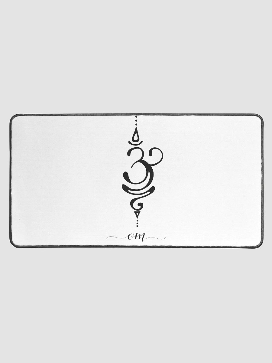 "Om Desk Mat: A Foundation of Focus and Peace" product image (1)