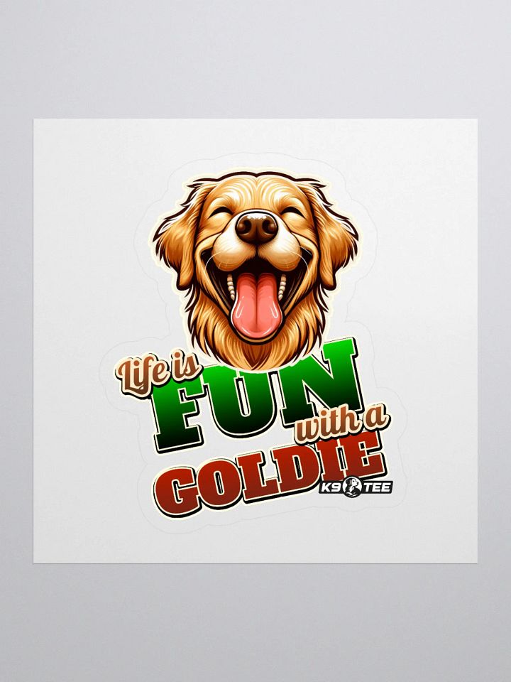 Golden Fun Kiss Cut Stickers product image (1)