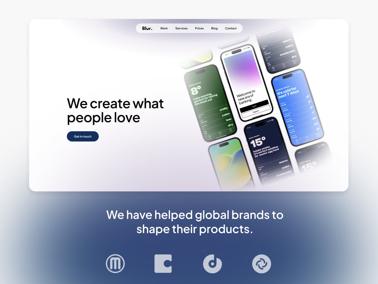 BLUR - Framer Template for Digital Agencies and Portfolios product image (2)