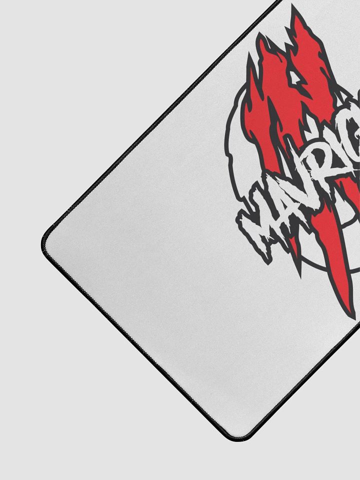 Zer0 White/Red Deskmat 12