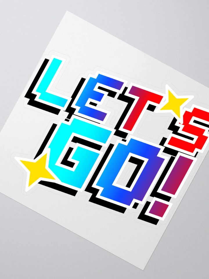 Let's Go Emote Sticker product image (2)